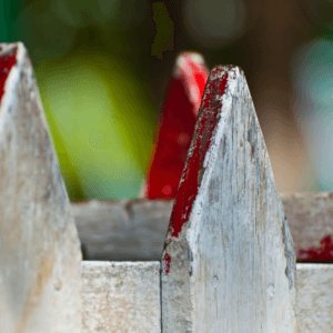fading fence paint